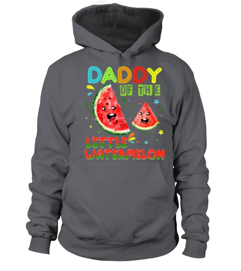 Funny Birthday Family T Shirt Daddy Watermelon Women's Hoodie