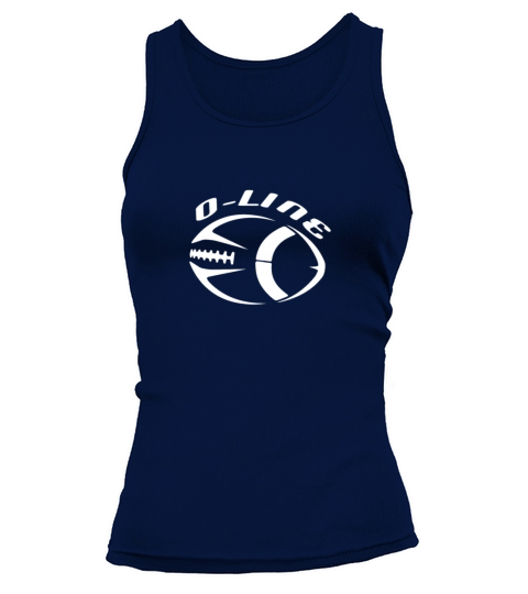 Football O Line Offensive Line Design Tank top Woman