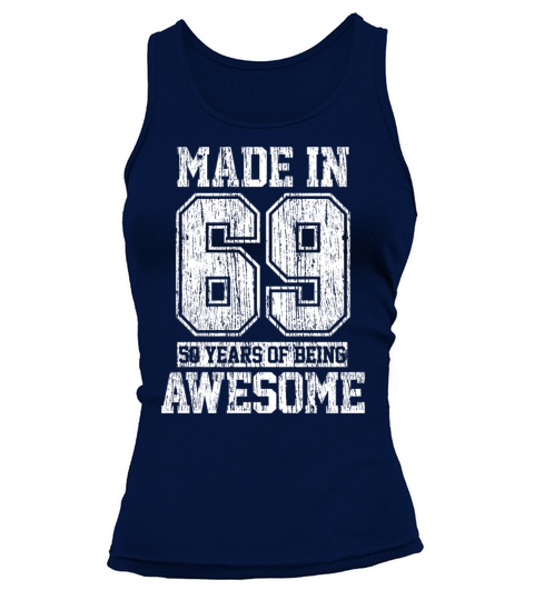 Made In 1969 - 50th Birthday Funny Gift Women's Tank Top