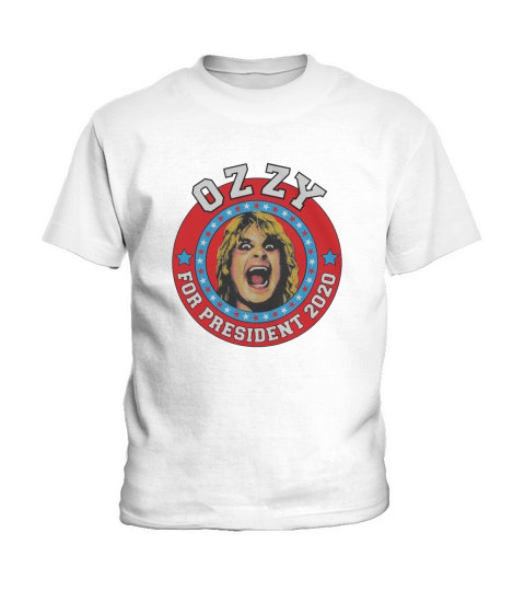 Ozzy Osbourne For President Kids T-Shirt