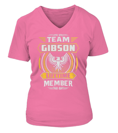 Team GIBSON lifetime member V-neck T-Shirt Woman
