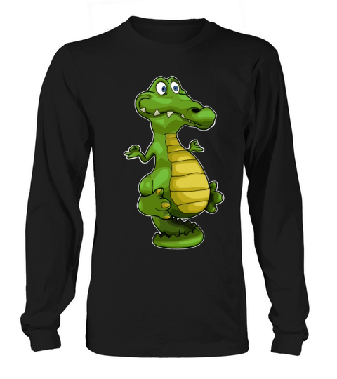 yoga crocodile aligator Men's Long Sleeve