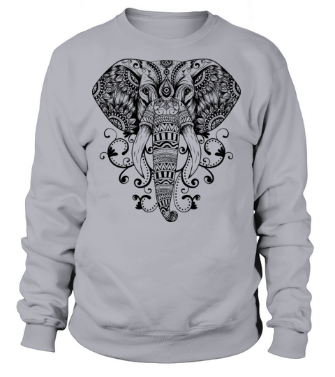 Elephant Mandala Women's Sweatshirt