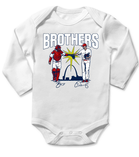 Wainwright and Molina Brothers Apparel St Louis Long Sleeve Baby One-Piece