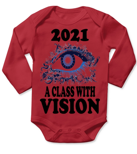 2021 A Class With Vision Long Sleeve Baby One-Piece