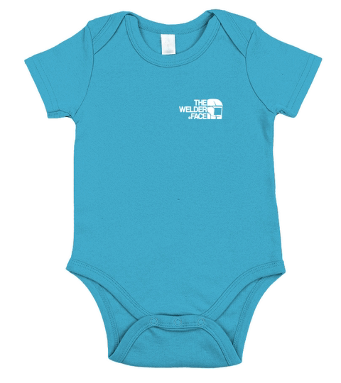 The Welder Face Short Sleeve Baby One-Piece