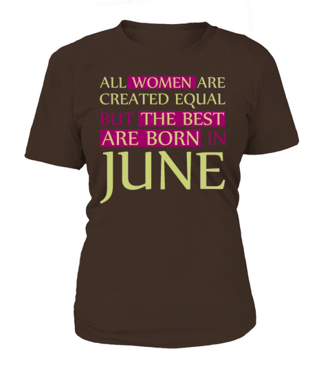 The best are born in June Gift Party Vintage Women's T-Shirt