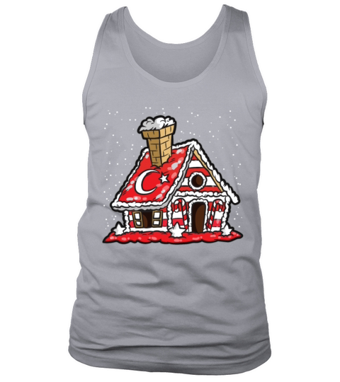 Turkish Gingerbread HouseTurkey Christmas Turks Men's Tank Top
