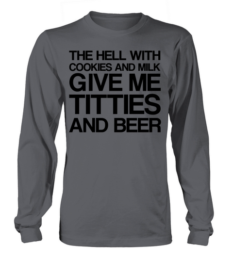 TITS AND BEER Women's Long Sleeve