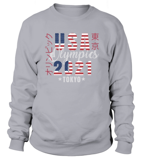 Team USA for American Flag Tokyo Olympics 2021 Men's Sweatshirt