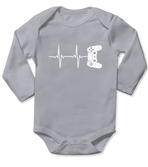 Gamer Video Games Long Sleeve Baby One-Piece