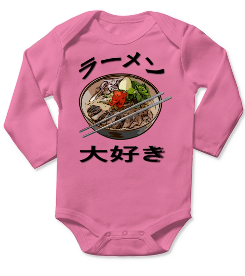 Ramen Long Sleeve Baby One-Piece