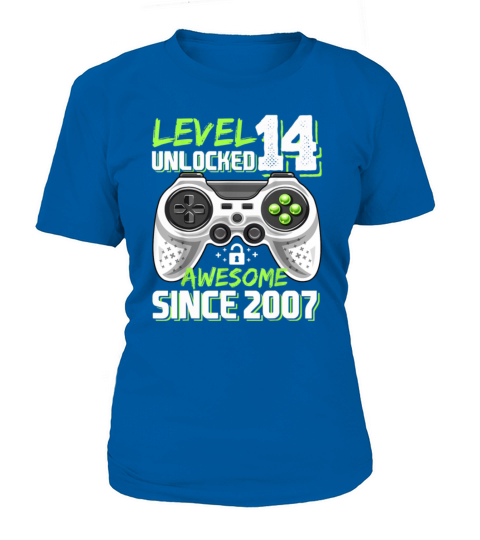 Level 14 Unlocked Awesome 2007 Video Game T Shirt Women's T-Shirt