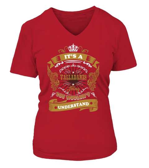 Its a VALLADARES thing, you wouldnt understand V-neck T-Shirt Woman