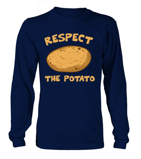 Respect The Potato Women's Long Sleeve