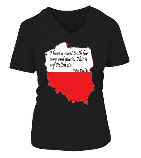 Pope John Paul II Quote V-neck T-Shirt Woman