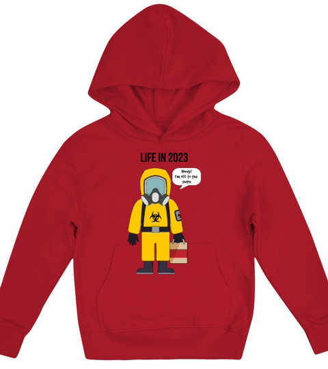 Going shopping in 2023 Kids Hoodie