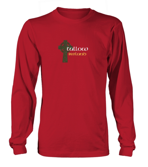 TULLOW CARLOW Ireland County Crest Vintage - Unisex Long Sleeve Long sleeved Unisex