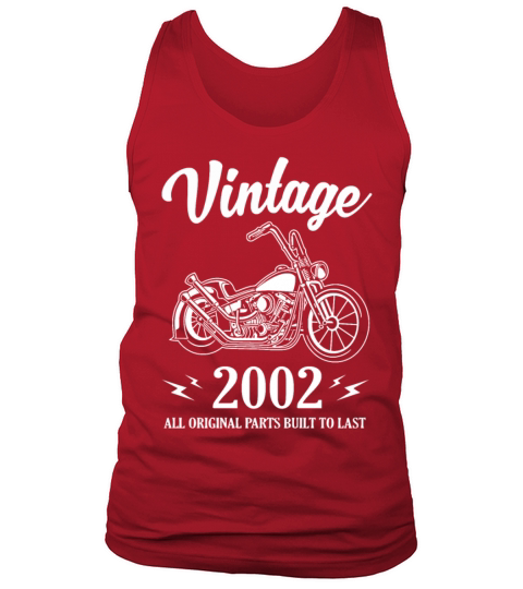 Vintage 2002 All Original Parts Built To Last Men's Tank Top
