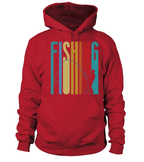Vintage Fly Fishing Rod Bass Fisherman Themed Gift Women's Hoodie