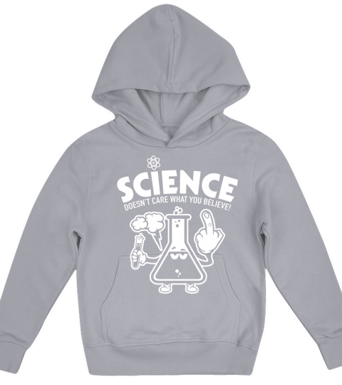 Science doesnt care what you believe Kids Hoodie