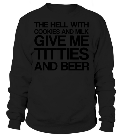 TITS AND BEER Women's Sweatshirt