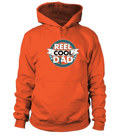 Reel Cool Dad Fishing Fathers Day Women's Hoodie
