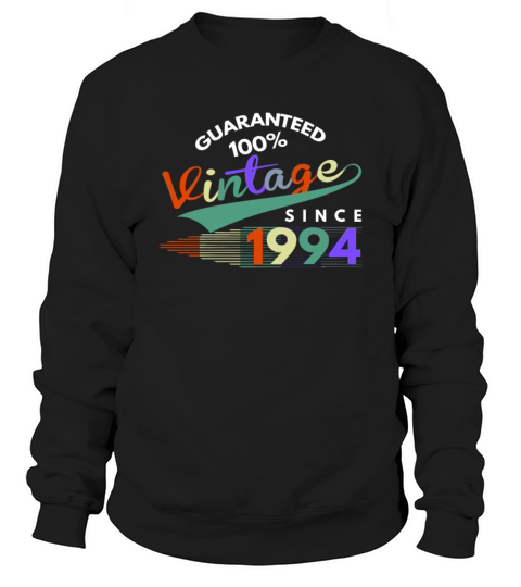 Birthday T Shirt - Vintage Since 1994 Men's Sweatshirt
