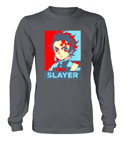 Slayer Demon Anime Arts Tees Men's Long Sleeve