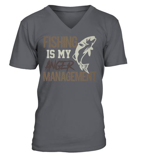 Fishing,Funny Fathers Day, Fisherman, Fishing Gift, Bass, Trout, Deep Sea Men's V-Neck T-shirt