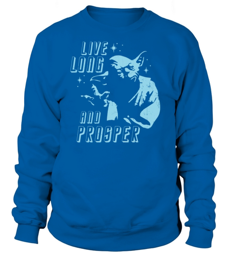 Yoda Spock Star Trek Star Wars Quote Women's Sweatshirt