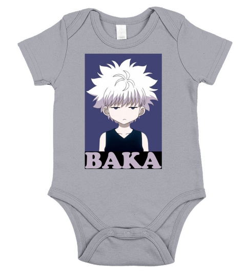 shirt Hunter X Hunter-Killua Zoldyck-Baka Short Sleeve Baby One-Piece