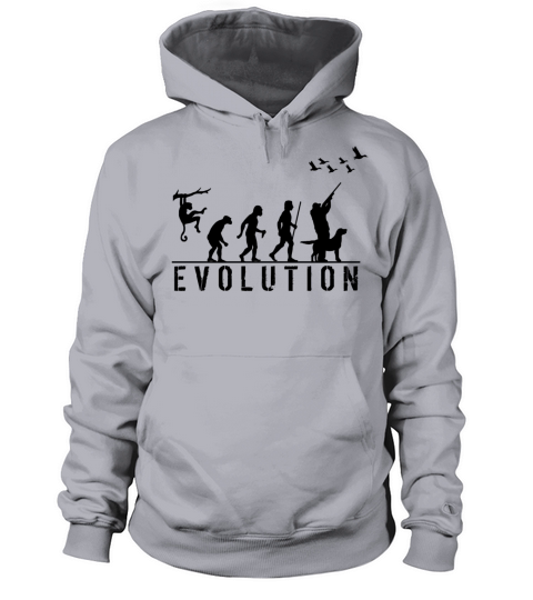 Duck Hunting Evolution T Shirt Women's Hoodie