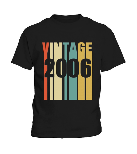 Vintage 2006 Retro Kids T-Shirt