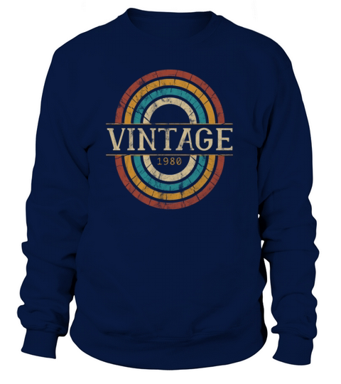 1980 birthday vintage shirt - gift idea retro Women's Sweatshirt