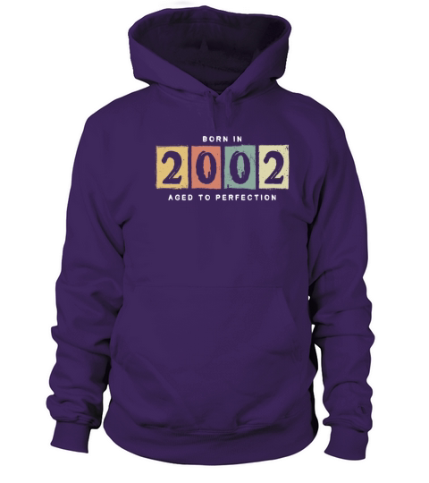 2002 Birthday vintage Gift Idea Women's Hoodie