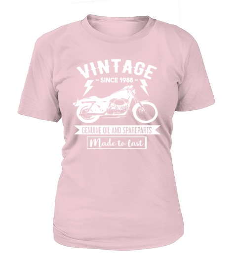 Vintage Since 1988 - Made To Last - Motorcycle Bik Women's T-Shirt