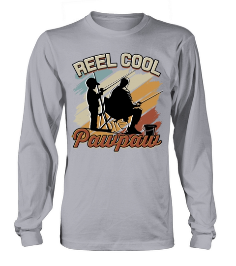 Reel Cool PawPaw - Vintage Fishing for a Fisherman Men's Long Sleeve