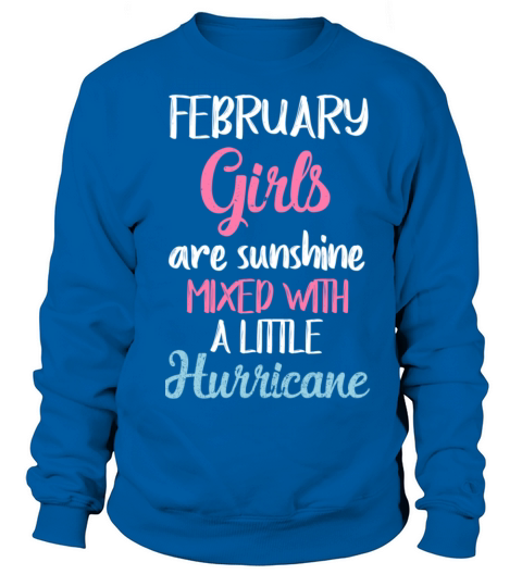 February girls are sunshine Women's Sweatshirt
