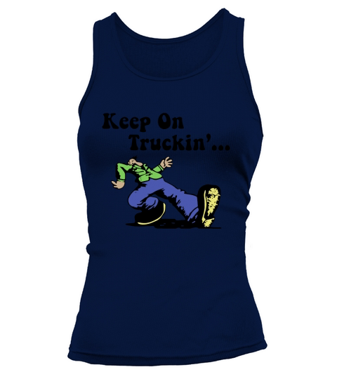 Good Vibes Vintage Keep On Truckin 1970s Tank top Woman