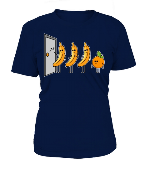 Knock Knock Whos There Banana Orange Women's T-Shirt