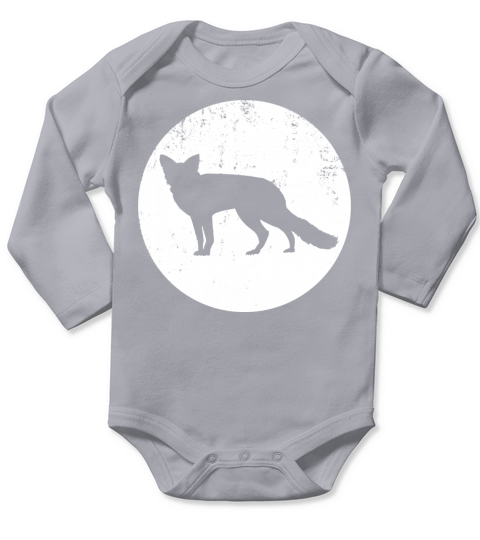 Fox Long Sleeve Baby One-Piece