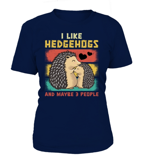 Funny Hedgehog Cute Animal Pet Hedgie Fun Lovers Women's T-Shirt
