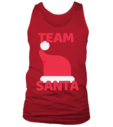 Team Santa Family Christmas Matching Pajama Santa Men's Tank Top