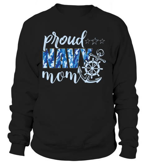Proud Navy Mom Women's Sweatshirt