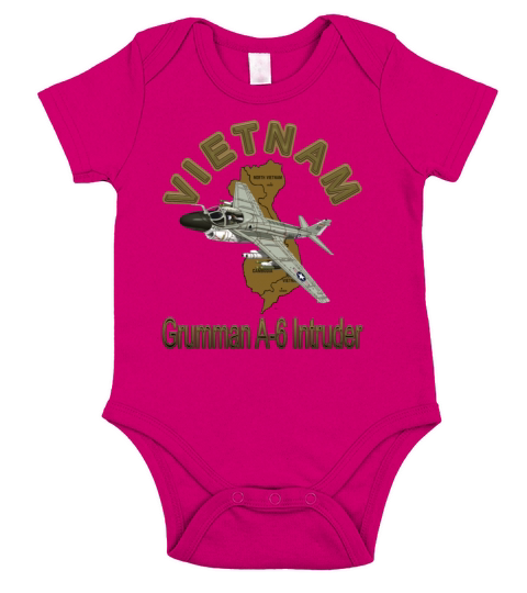 Grumman A-6 Intruder Short Sleeve Baby One-Piece