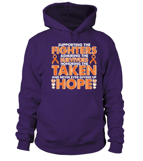 Kidney Cancer Awareness Survivor Support Warrior Women's Hoodie