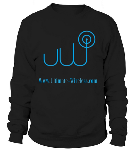 Ultimate Wireless Website Blue Logo Women's Sweatshirt