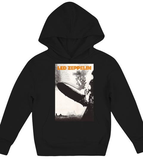 Led Zeppelin Rock Band vintage Kids Hoodie