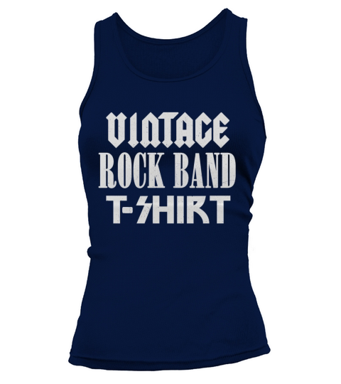 Vintage Rock Band T-shirt Women's Tank Top
